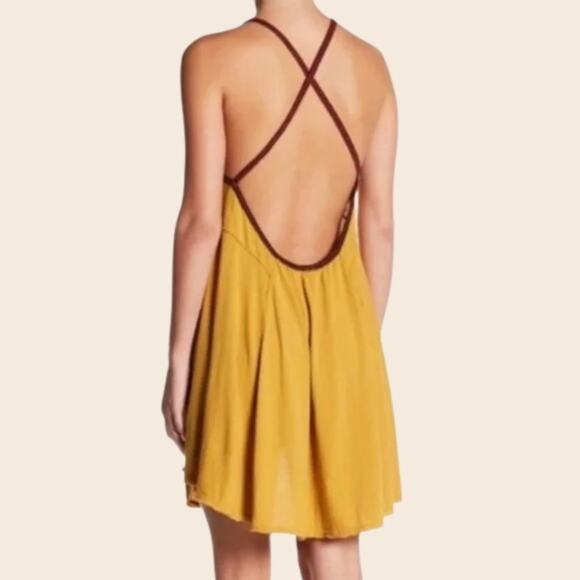 Free People Batter Up Mini Dress - Picture 2 of 6